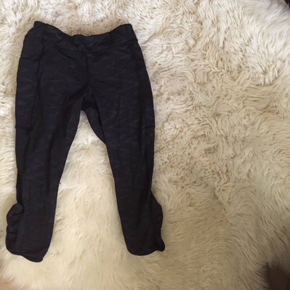 IVIVVA LEGGING CAPRIS BLAVK WITH PATTERN
